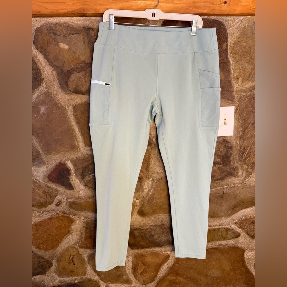 Carhartt Women’s Fitted Utility Pants Size Large Seafoam Green Cargo, Uniform